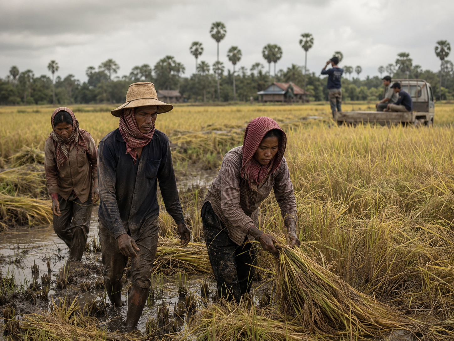 Cambodia’s Rice Farmers Need More Than Buyers. They Need Buyers Who Can See Them Early