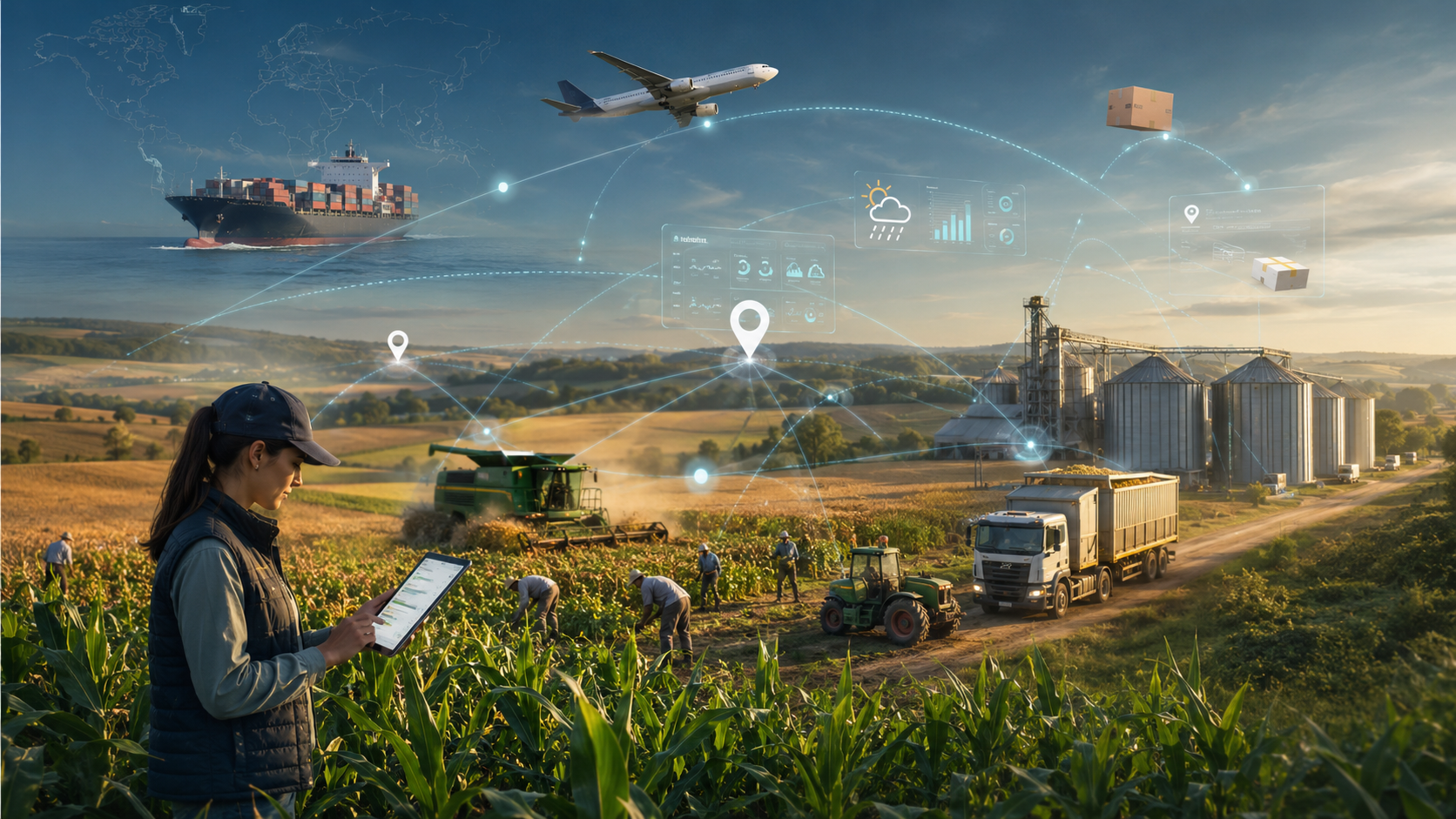 If the World Can Track Ships, Flights, and Packages, Why Can’t It Track Future Harvests?